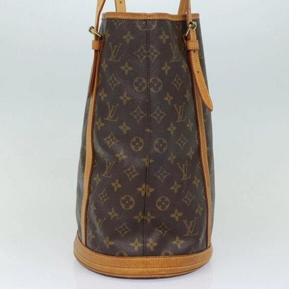 LOUIS VUITTON Monogram Bucket GM Shoulder Bag M42236 LV Auth yk13297 - Picture 4 of 15